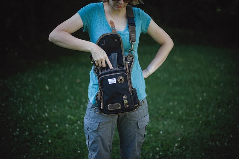 CONCEALED CARRY TRAIL HIKING WITH UKOALA'S YUKON BAG FROM GUN.COM
