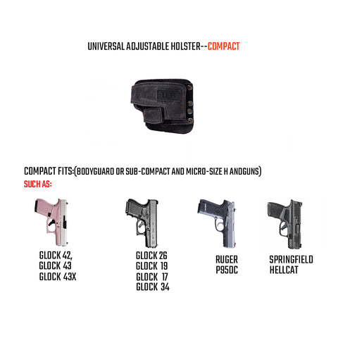 Adjustable Universal Velcro Holster for CCW